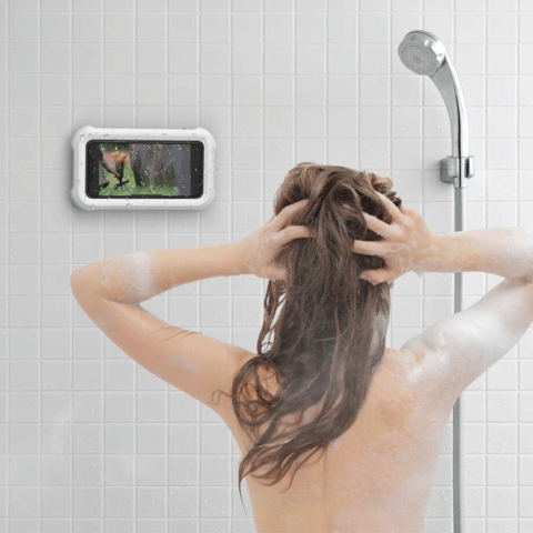 Soporte celular para ducha - impermeable y universal